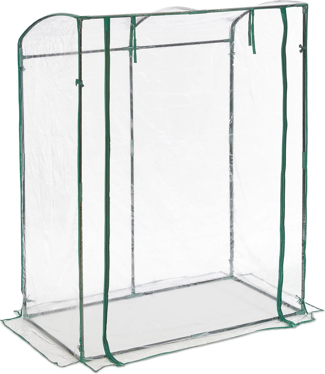 Relaxdays Tomatenkas 170 X 130 X 75 Cm - Folie Tuinkas - Grote Tomaten Kweekkas - Foliekas - Afbeelding 9