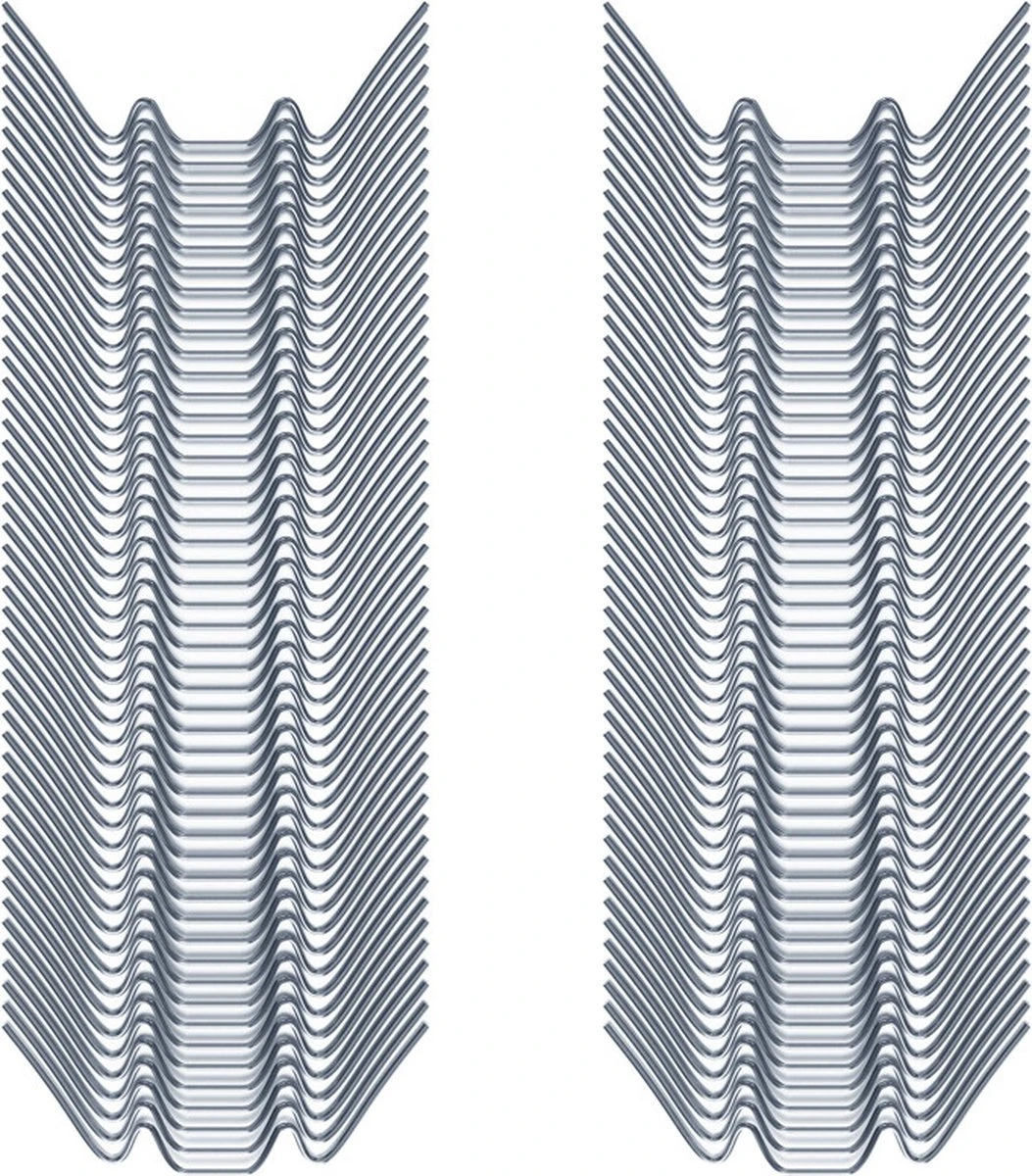Deuba Broeikas Glasklemmen – 100 Stuks 85x30mm – RVS Zilver - Afbeelding 8