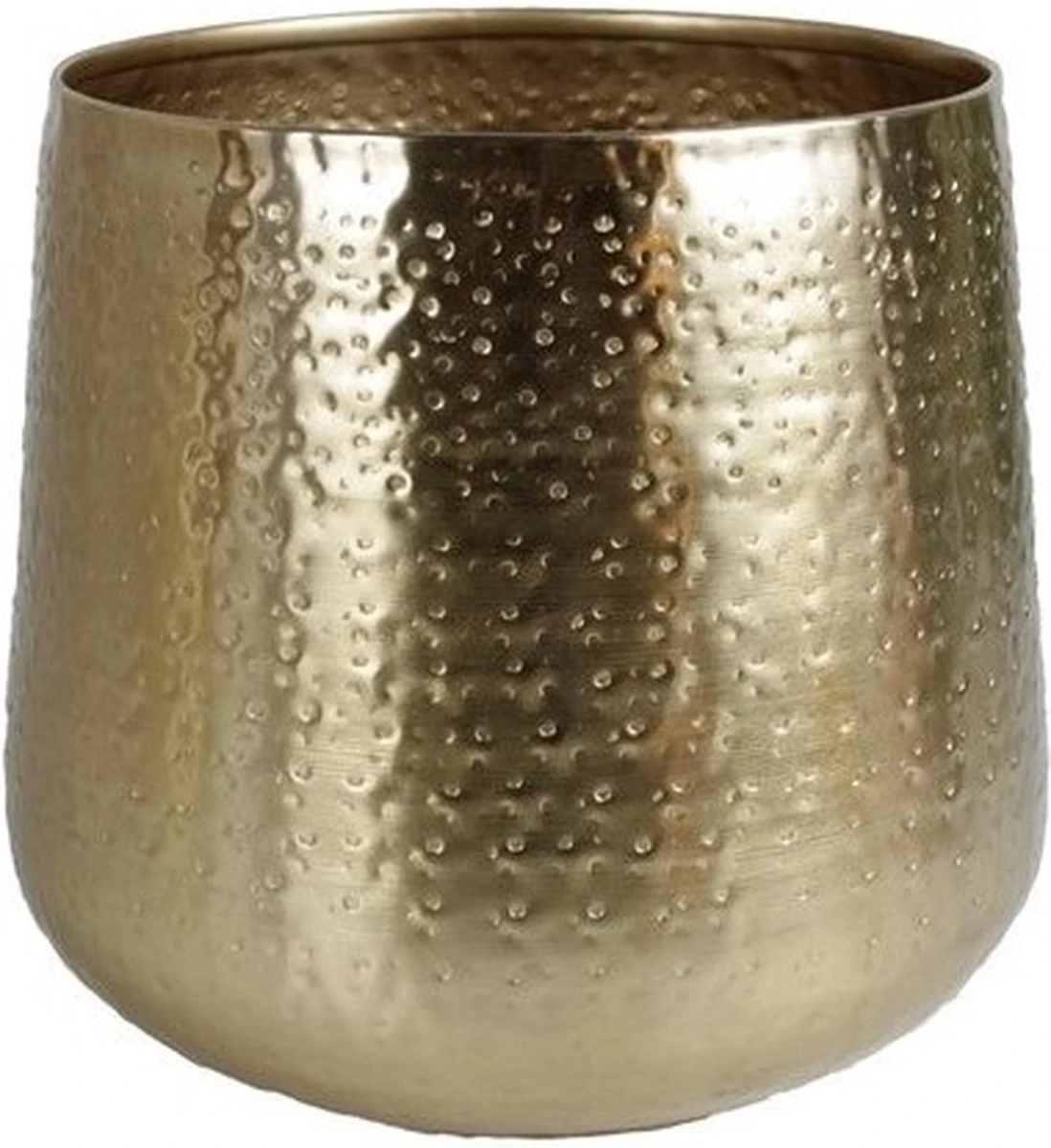 Gina Da - Bloempot - Karakter - Goud - Metaal - 15 Cm Hoog - Afbeelding 7