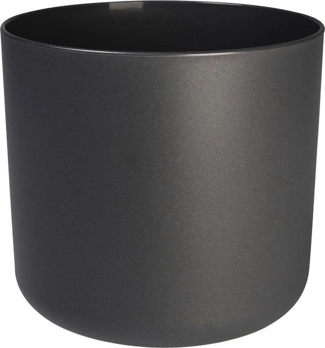 Elho B.for Soft Rond 35 - Bloempot Voor Binnen - Ø 34.5 X H 32.3 Cm - Antraciet - Afbeelding 3