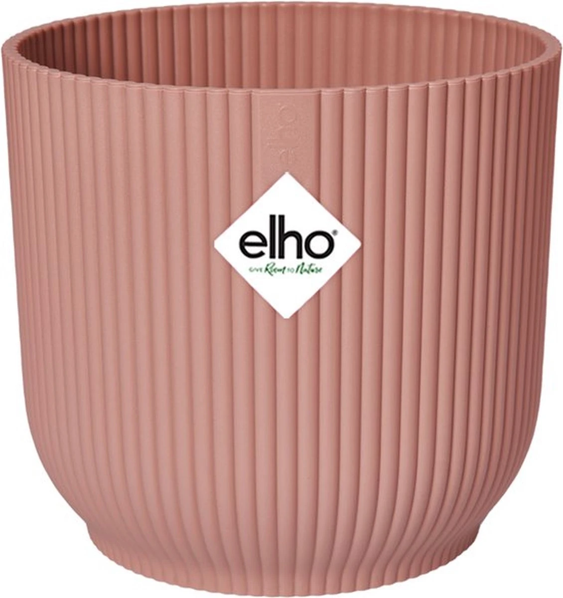 Elho Vibes Fold Rond Wielen 35 - Bloempot Voor Binnen - Ø 34.9 X H 32.4 Cm - Delicaat Roze - Afbeelding 9