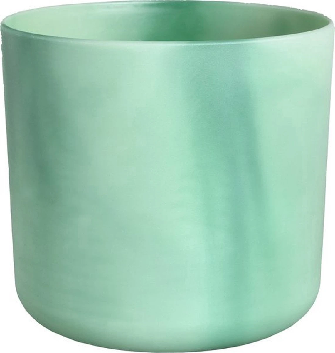 Elho The Ocean Collection Round 22cm - Bloempot Voor Binnen - 100% Gerecycled Materiaal - Gemaakt Met Zeeafval - Ø 22.3 X H 20.4 Cm - Pacifisch Groen - Afbeelding 6