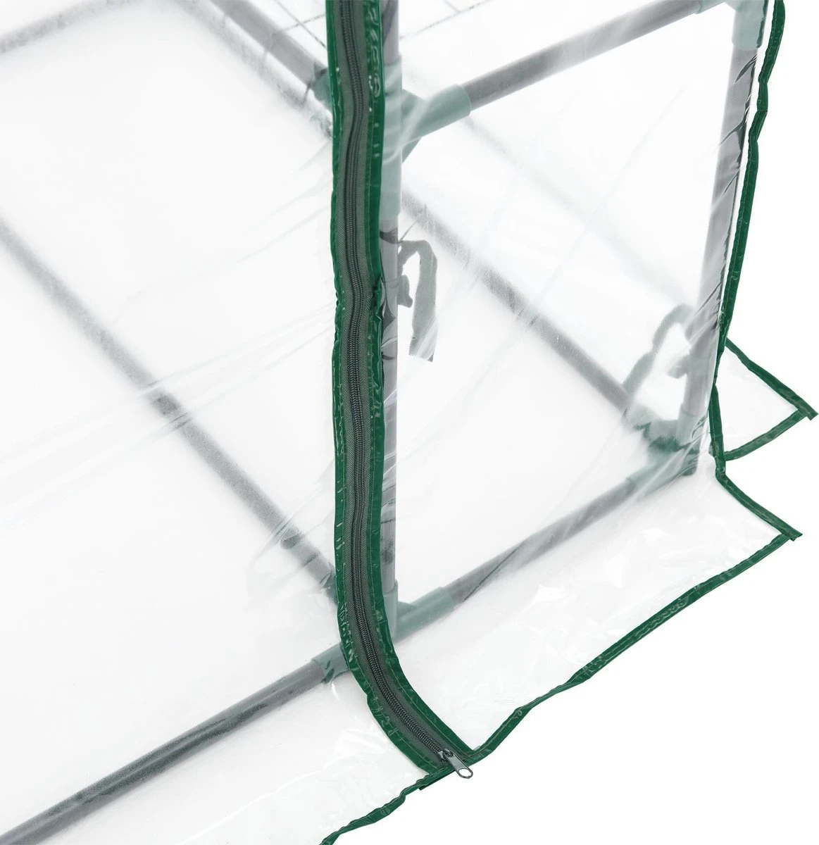 Broeikas / Tuinkas - 147 X 195 X 73 Cm - PVC Folie - Afbeelding 4