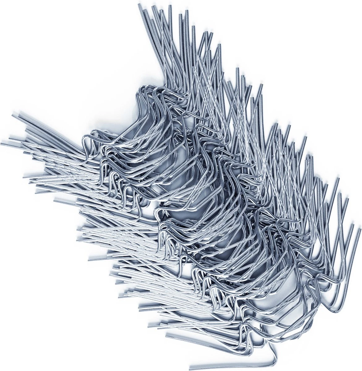 Deuba Broeikas Glasklemmen – 100 Stuks 85x30mm – RVS Zilver - Afbeelding 6