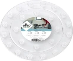 Elho Floorprotector Rond 25 - Accessoires Voor Binnen - Ø 25.0 X H 1.5 Cm - Transparant/Transparant