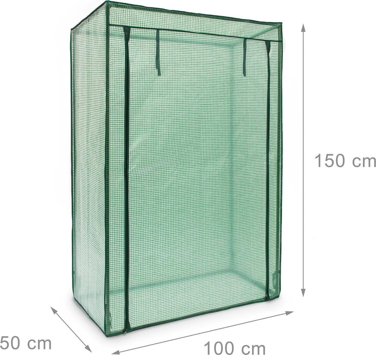 Relaxdays Kweekkas Tomaten - Folie Tuinkas - Tomatenhuis - Foliekas - Broeikas Kunststof - PE - Afbeelding 8