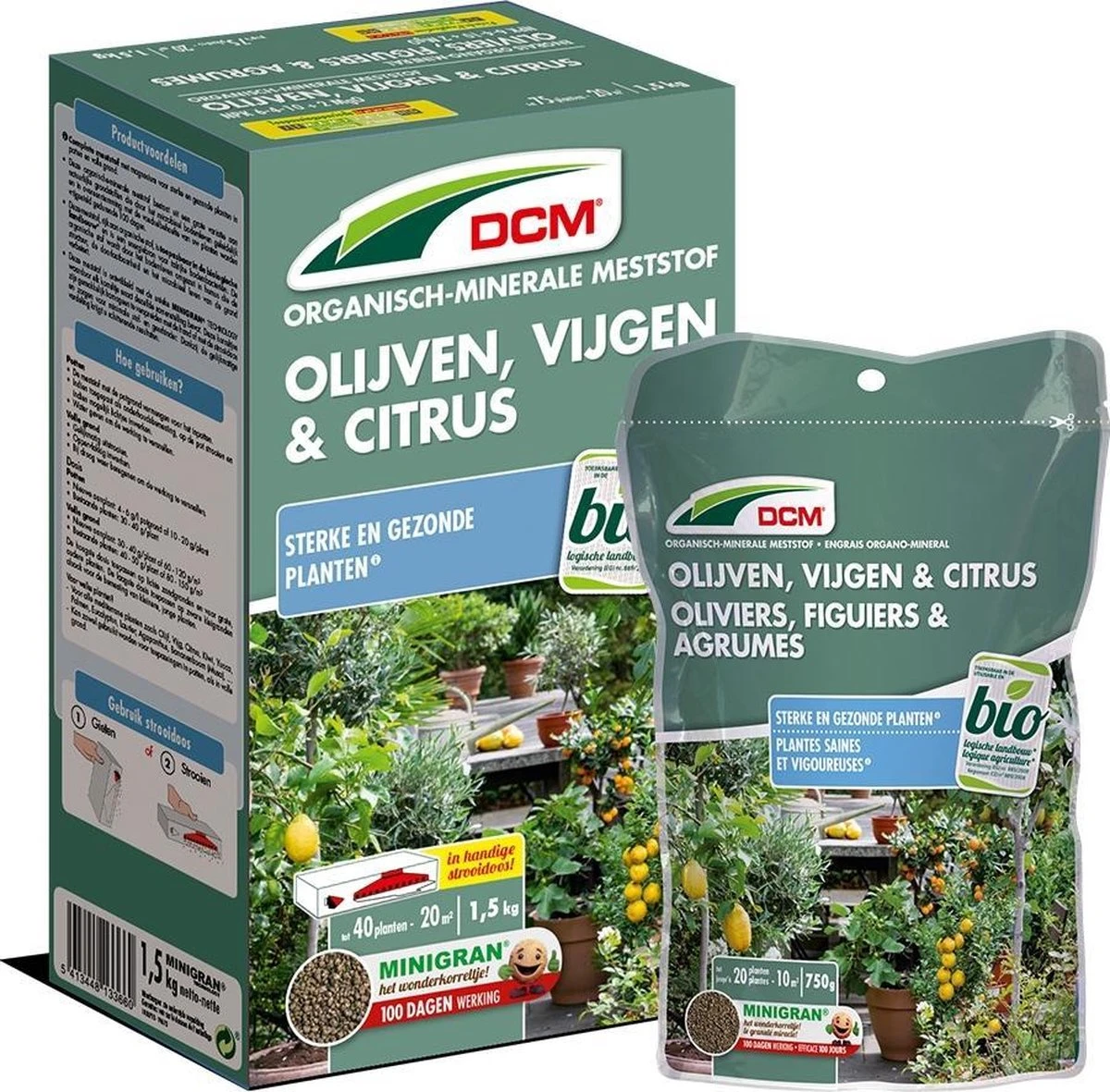 DCM Meststof Olijven/vijgen/citrus (1,5 KG) - Afbeelding 2