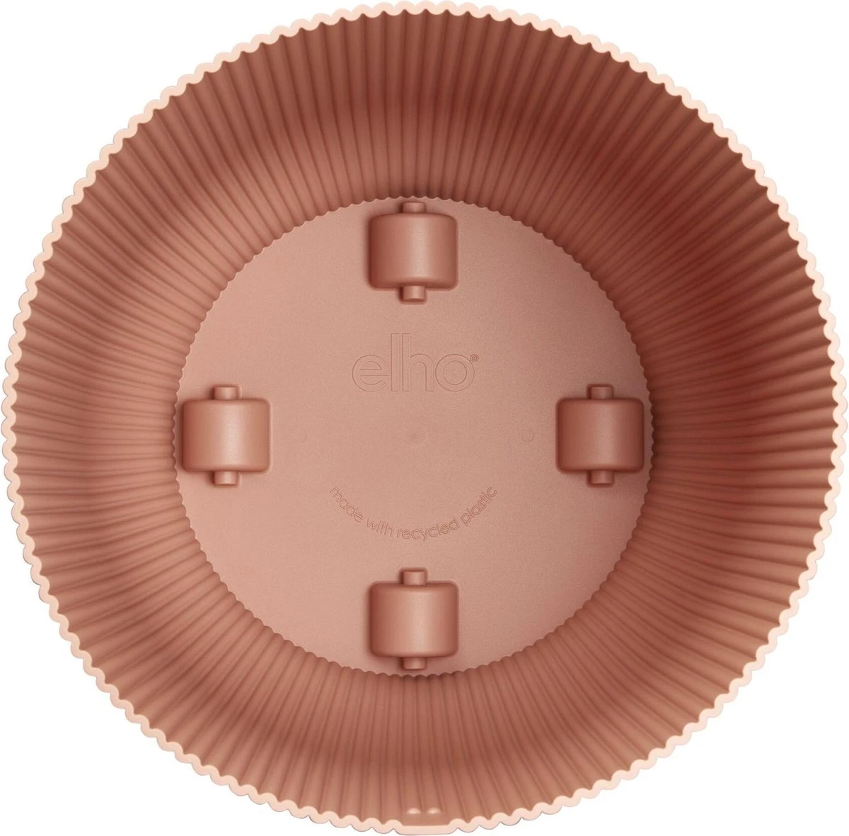 Elho Vibes Fold Rond Wielen 35 - Bloempot Voor Binnen - Ø 34.9 X H 32.4 Cm - Delicaat Roze - Afbeelding 7