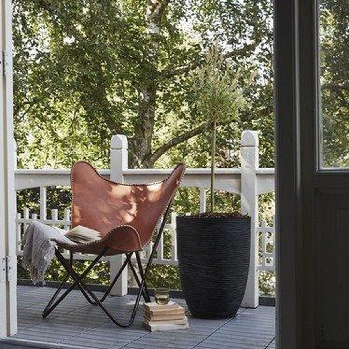 Capi Europe - Vaas Elegant Deluxe Rib NL - 40x60 - Zwart - Voor Binnen En Buiten - KBLR1131 - Afbeelding 2