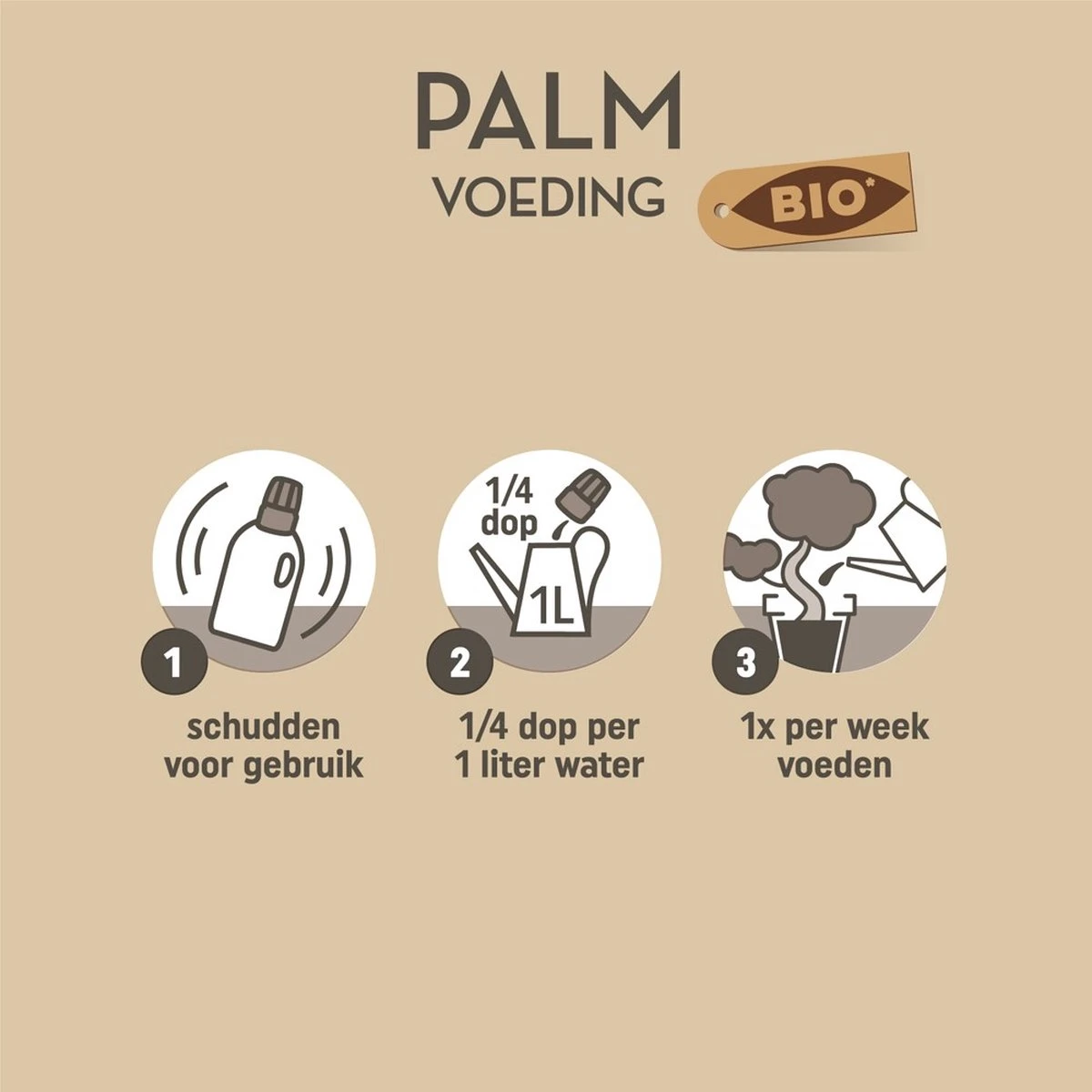 Pokon Bio Palm Voeding - 250ml - Plantenvoeding (bio) - 7ml Per 1L Water - Afbeelding 3