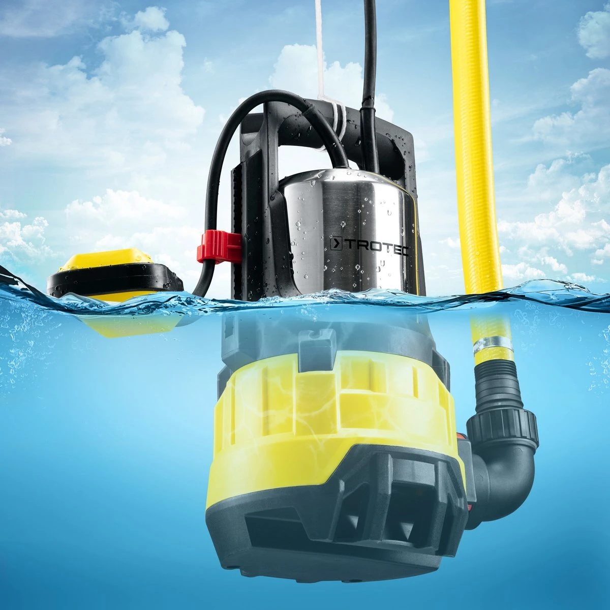 TROTEC Dompelpomp-vuilwater TWP 9000 ES - Afbeelding 4