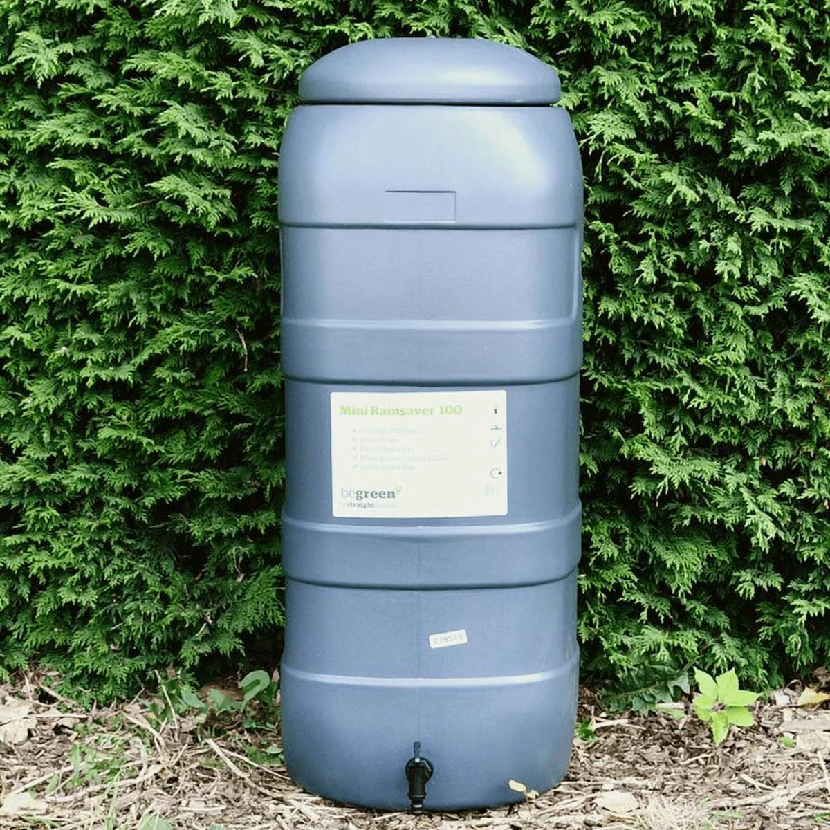 Regenton Rainsaver Antraciet 100 Liter + Voet - Afbeelding 3