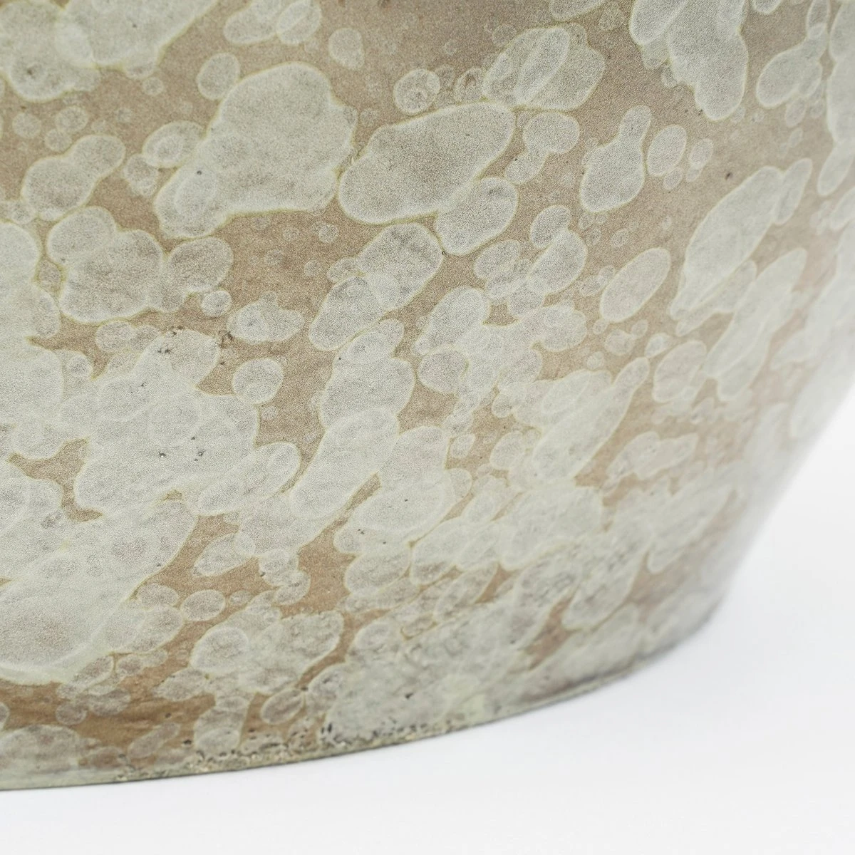 Mica Decorations Oliver Bloempot - H22 X Ø24 Cm - Terracotta - Groen - Afbeelding 5