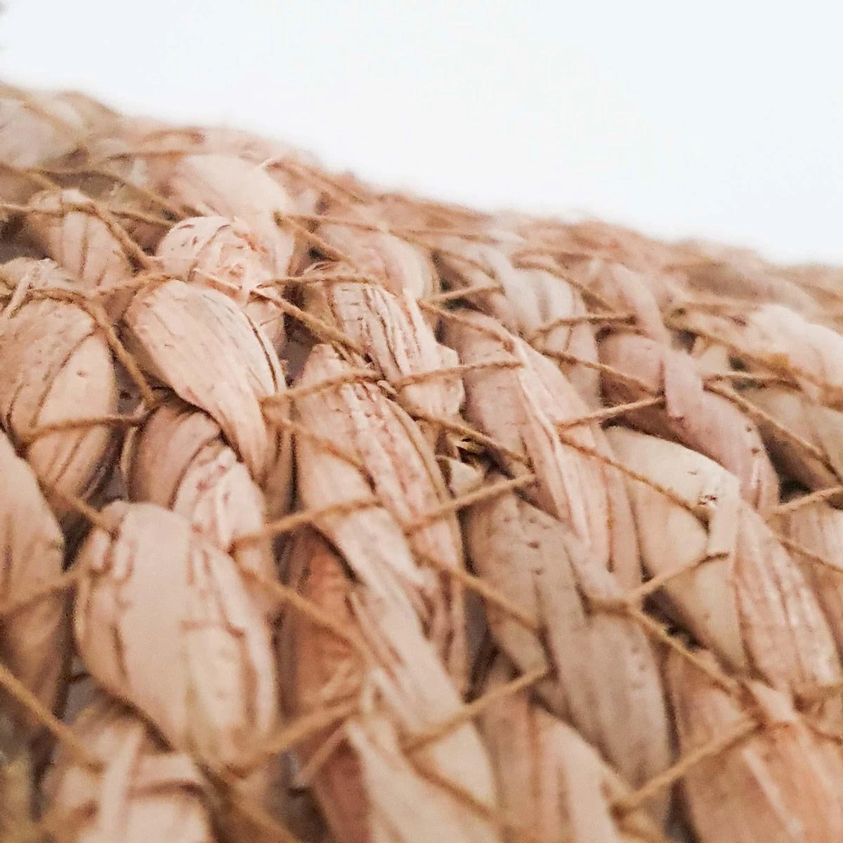 Merkloos Plantenmand 30x22cm Naturel Bruin – Multifunctionele Mand – Handgemaakt – Planten-houder – Planten Accessoires – Planten Mand - Afbeelding 3