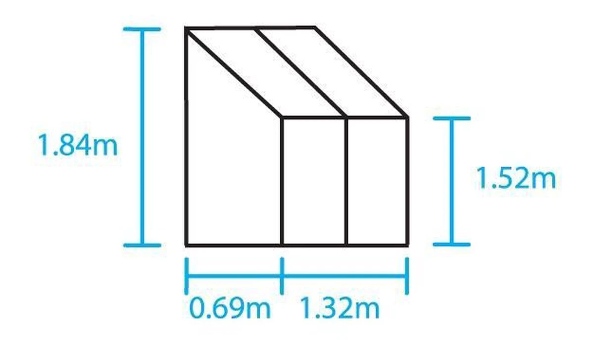 Royal Well Wall Garden 42 Muurkas Glas Groen - Afbeelding 4