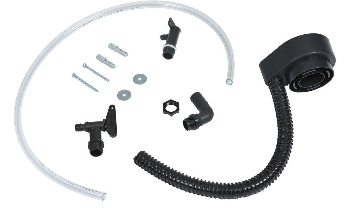 Garden Muurtank Regenton Zwart 320l - ThuisTuinieren.nl - Afbeelding 2