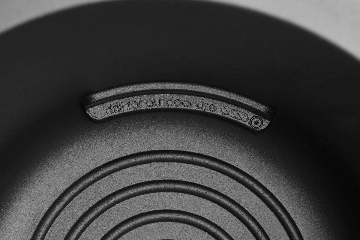 Elho Pure Coupe 35 - Bloempot Voor Binnen & Buiten - Ø 34.9 X H 49.0 Cm - Zwart/Zwart - Afbeelding 2