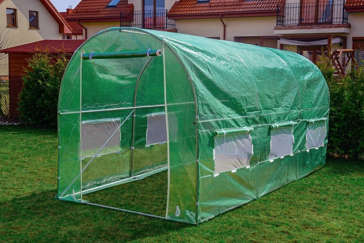 Tuinkas - Tunnelkas - 3x2x2 Meter - Groen - Afbeelding 2