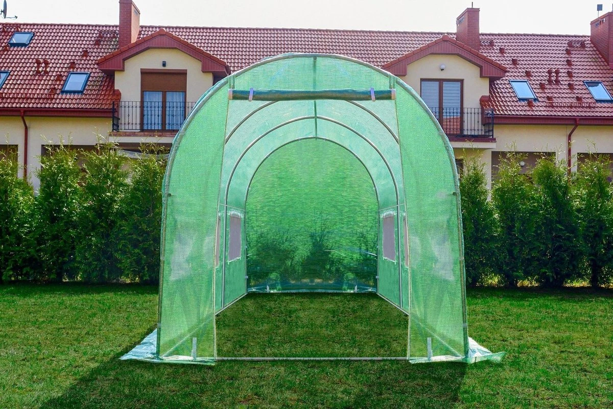 Tuinkas - Tunnelkas - 3x2x2 Meter - Groen - Afbeelding 5