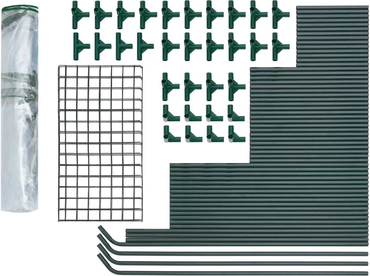 Broeikas / Tuinkas - 147 X 195 X 73 Cm - PVC Folie - Afbeelding 6