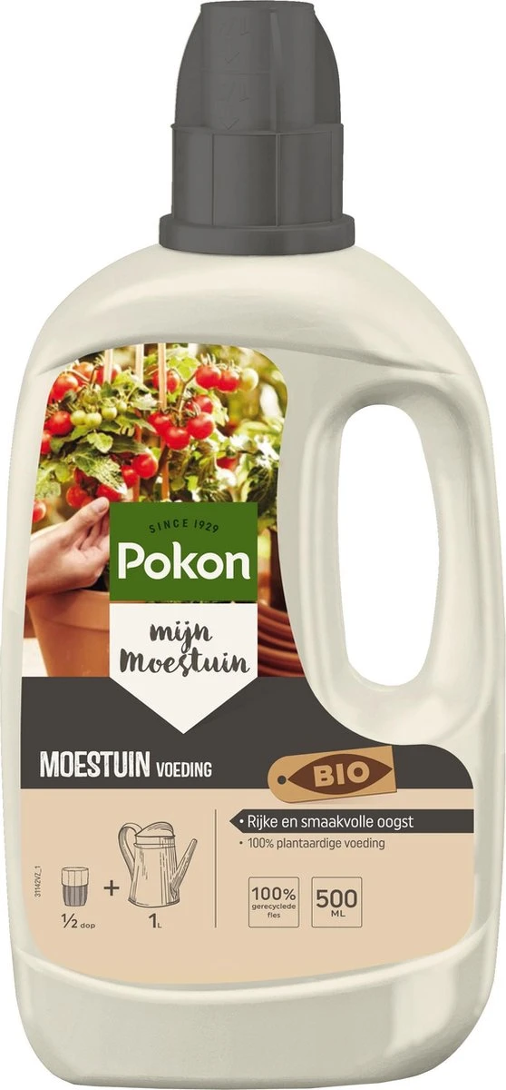 Pokon Bio Moestuinvoeding - 500ml - Plantenvoeding - 14ml Per 1l Water - Afbeelding 5