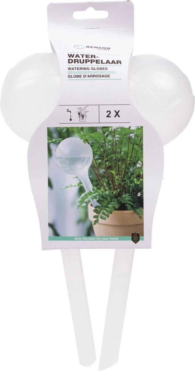 Benson Waterdruppelaar - 2 Stuks - Kunststof - 40 Ml - Waterbol - Afbeelding 3