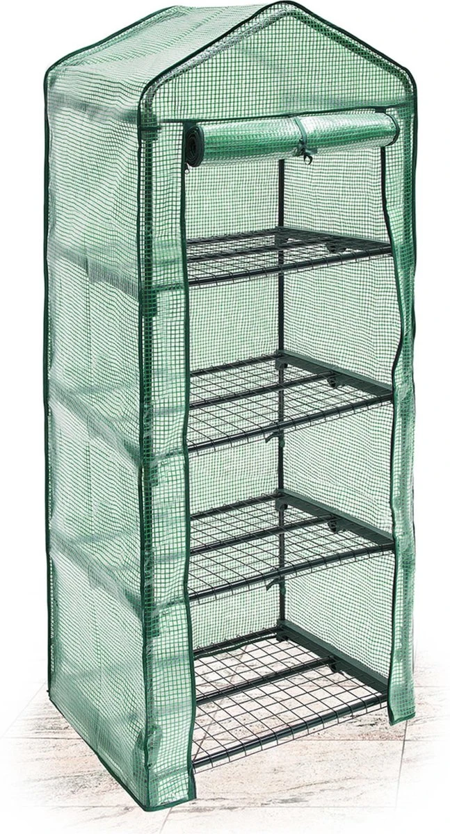 Relaxdays Kas Met Folie Voor In De Tuin Of Op Het Balkon - Tuinkas - Broeikas - Kweekkas - 4