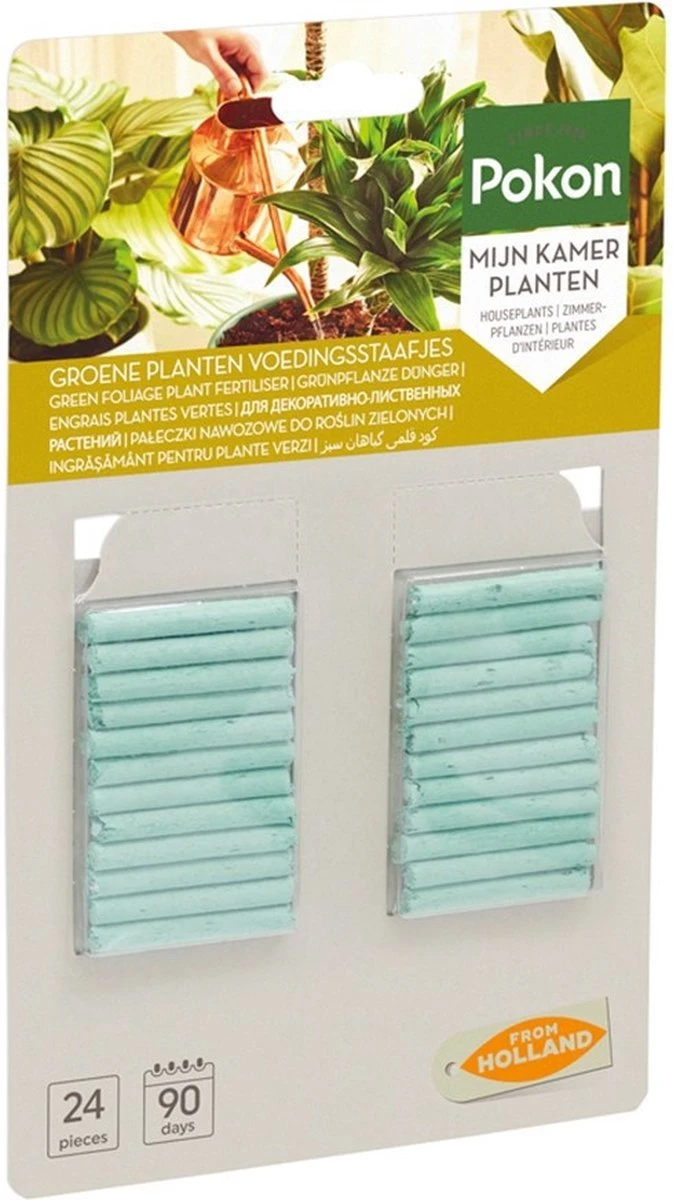 Pokon Groene Planten Voedingsstaafjes - 24st - Plantenvoeding - Meststofstaafjes - Afbeelding 5