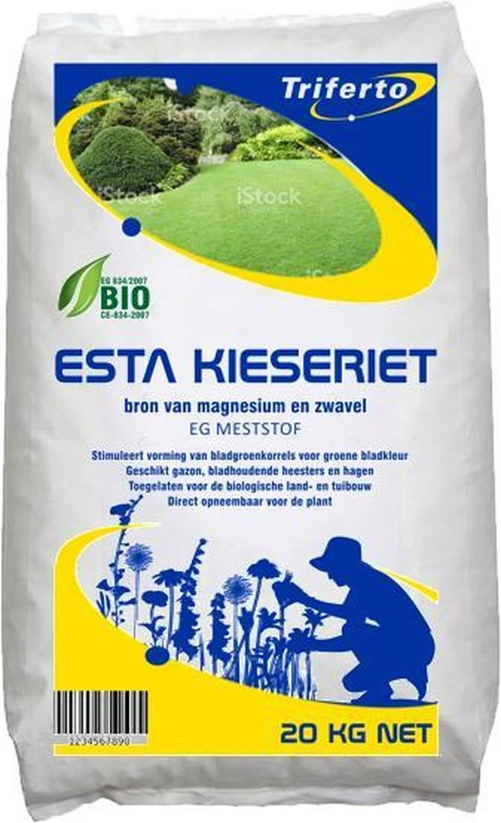 Triferto Esta Kieseriet - 25mgo - 25kg
