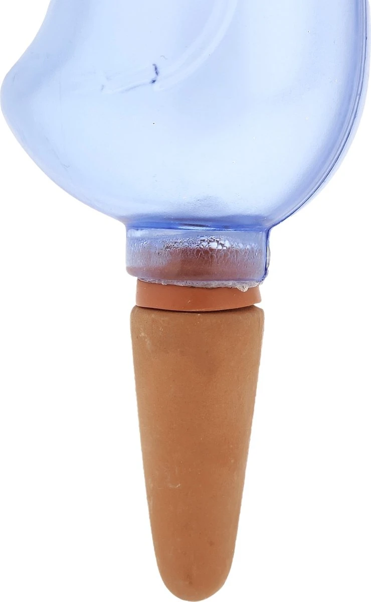 JS Drippy - Waterdruppelaars Set Van 2 Stuks - Druppelaar Vogel - Druppelsysteem Planten - Watergeefsysteem Kamerplanten - Waterbol - Blauw - Afbeelding 4