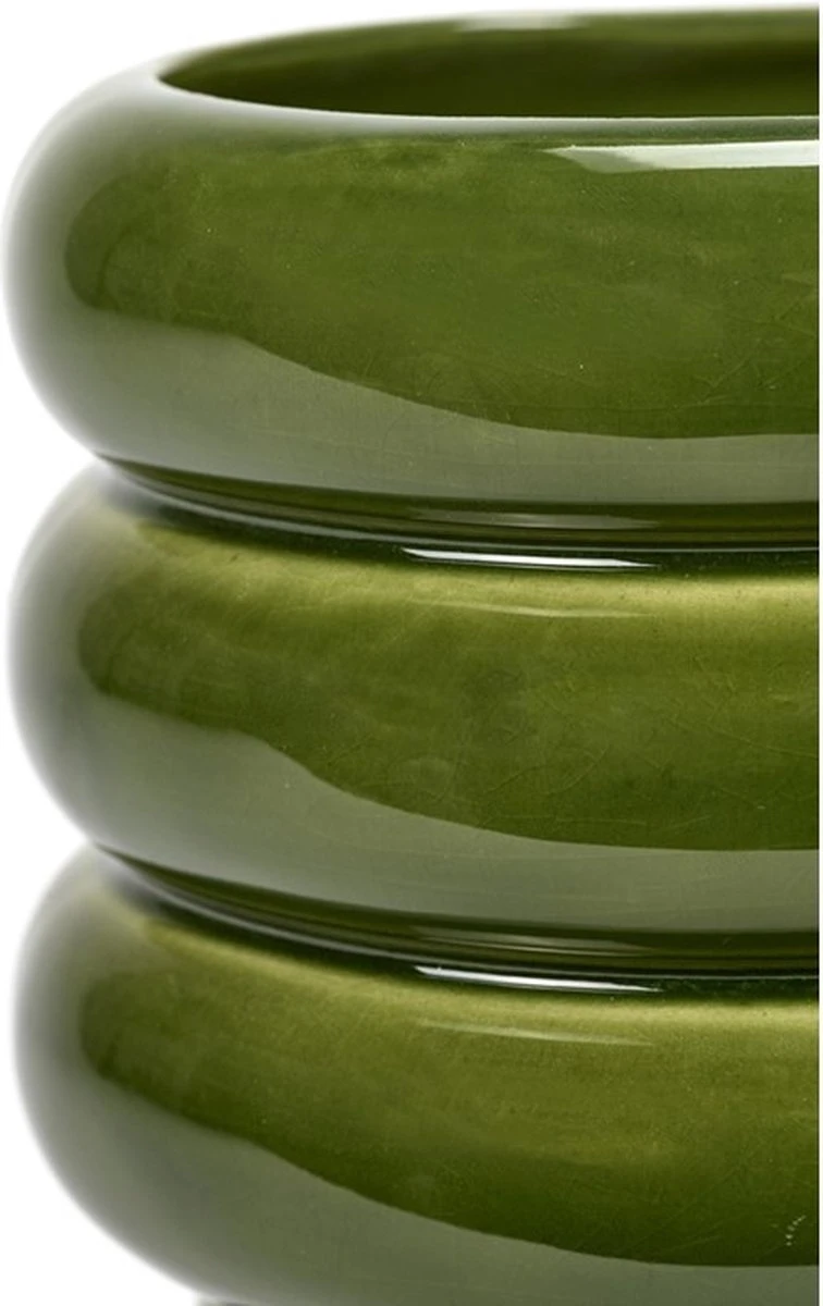 Serax Bloempot-Sierpot Groen D 14.5 Cm H 12,5 Cm - Afbeelding 2