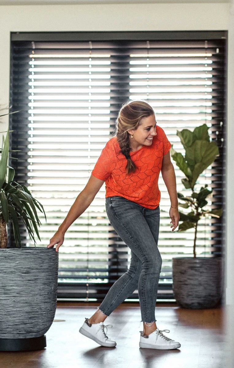 Capi Europe - Bloempot Bol Rib NL - 35x34 - Ivoor - Voor Binnen En Buiten - KOFI932 - Afbeelding 5