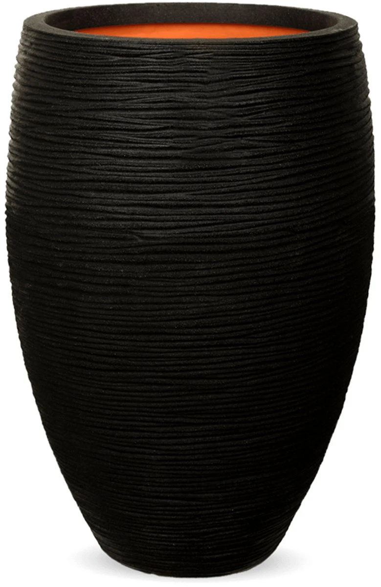 Capi Europe - Vaas Elegant Deluxe Rib NL - 40x60 - Zwart - Voor Binnen En Buiten - KBLR1131 - Afbeelding 18