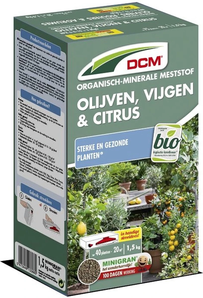 DCM Meststof Olijven/vijgen/citrus (1,5 KG) - Afbeelding 3