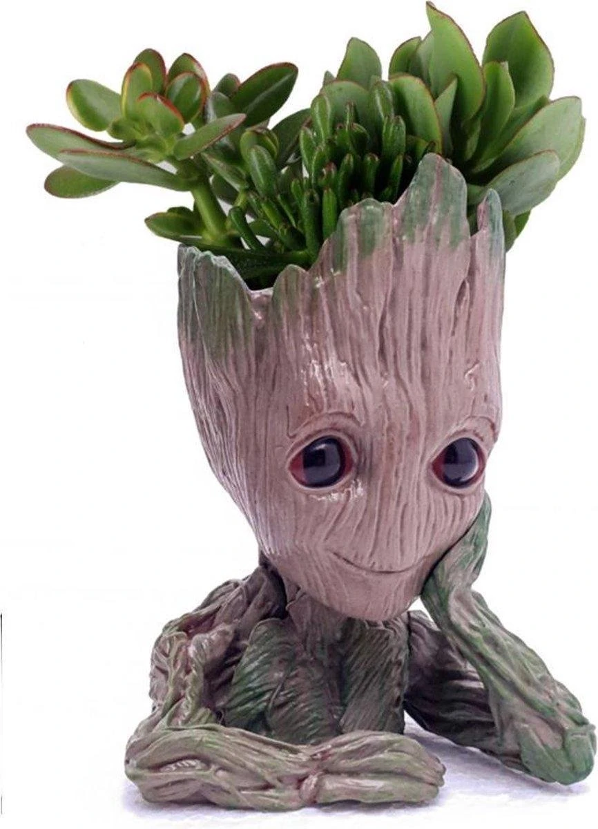 Gift Land® Guardians Of The Galaxy Baby Groot Bloempot -LEUNARM- Bloempot & Pennenhouder - Afbeelding 3