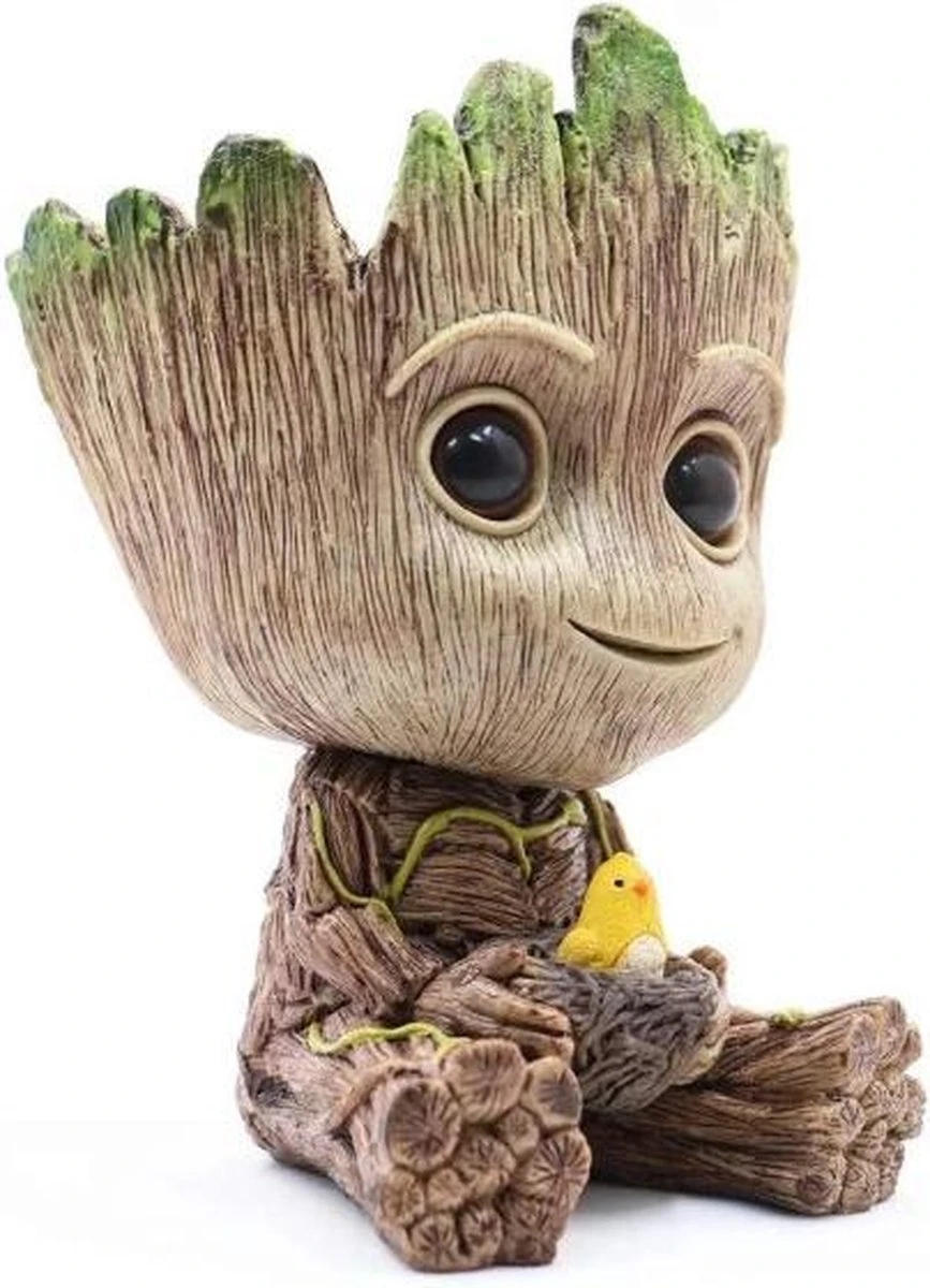 Grootted Planter Pot Baby Bloempot Met Chick - Afbeelding 2