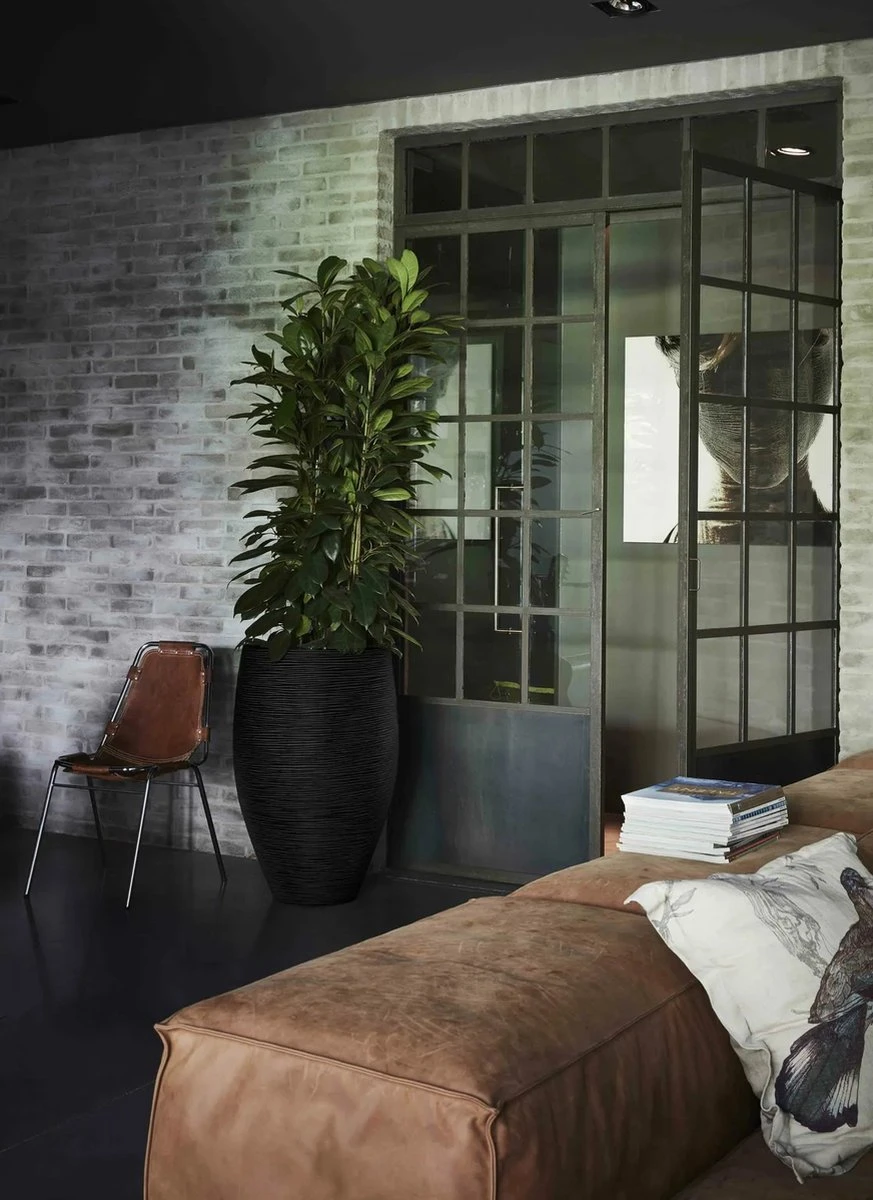 Capi Europe - Vaas Elegant Deluxe Rib NL - 40x60 - Zwart - Voor Binnen En Buiten - KBLR1131 - Afbeelding 7