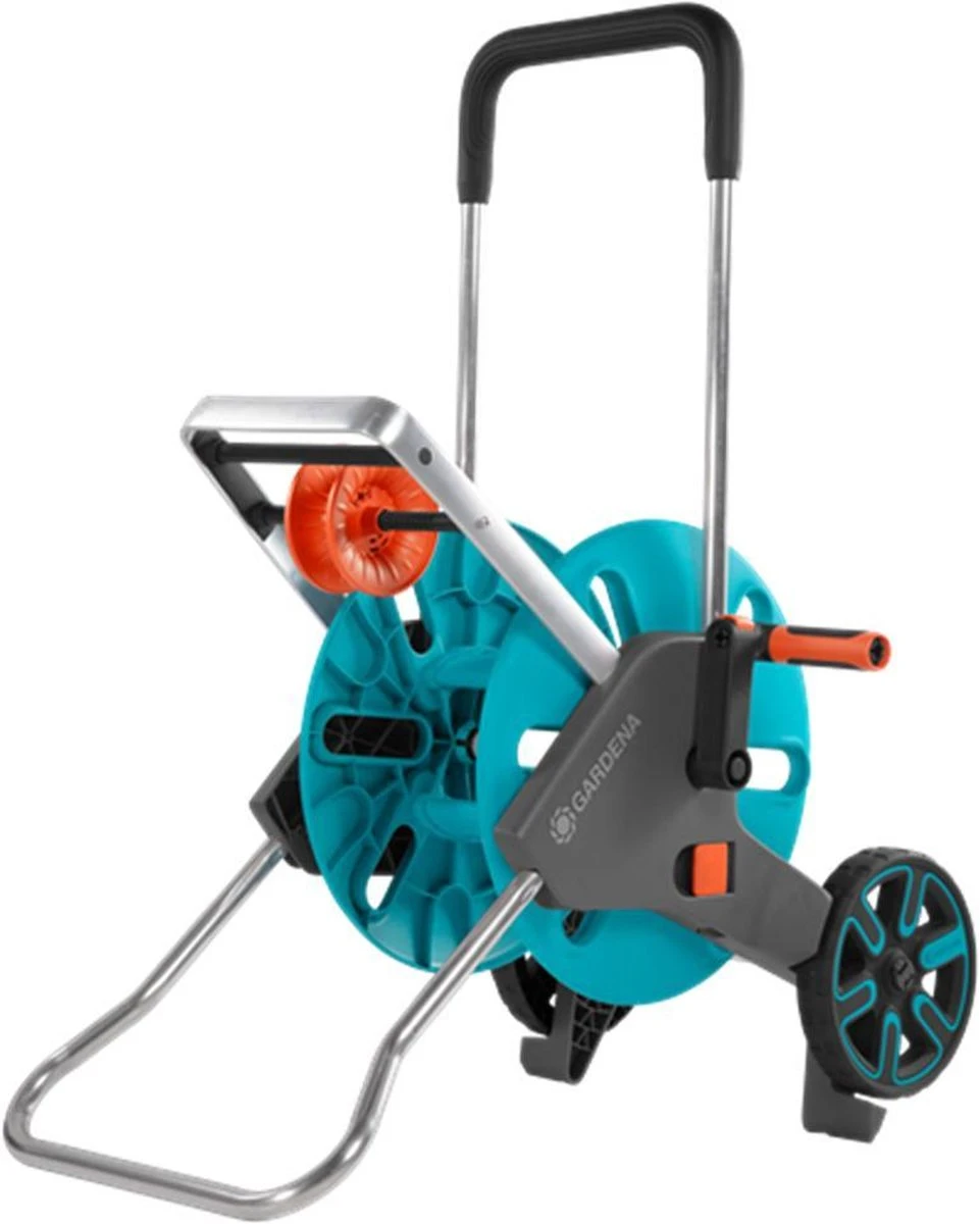GARDENA - AquaRoll M CleverRoll Easy Slangenwagen - Maximaal 60 Meter - Inklapbare Zwengel - Afbeelding 14